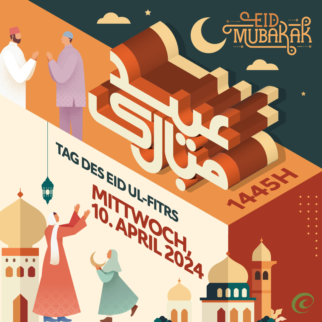 Eid Mubarak – Der erste Tag des Eid ul Fitr 2024 fällt auf Mittwoch 10. April