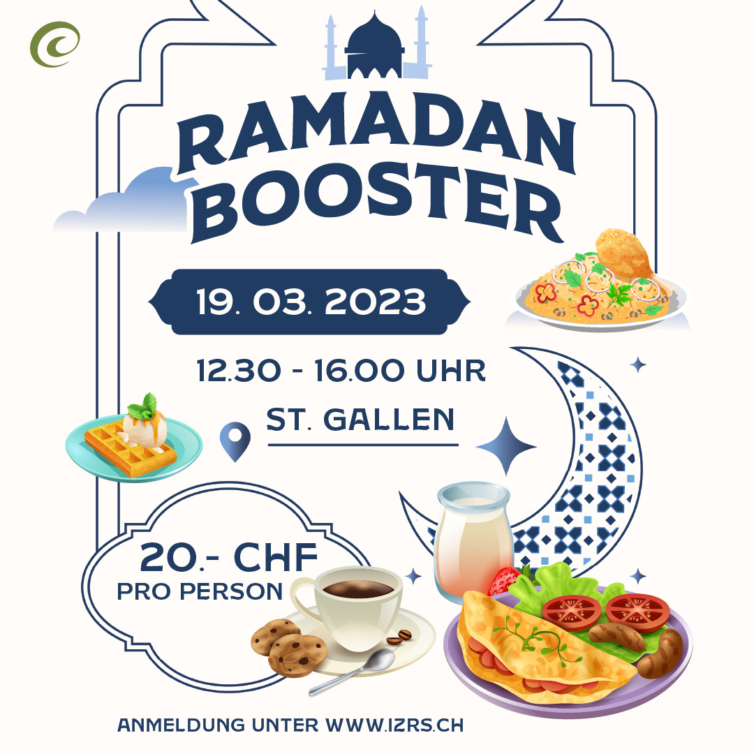 Ramadan Booster 2023 – 19. März in St. Gallen