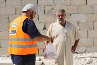 Mehr als 200 Kurban Schafe in Syrien verteilt